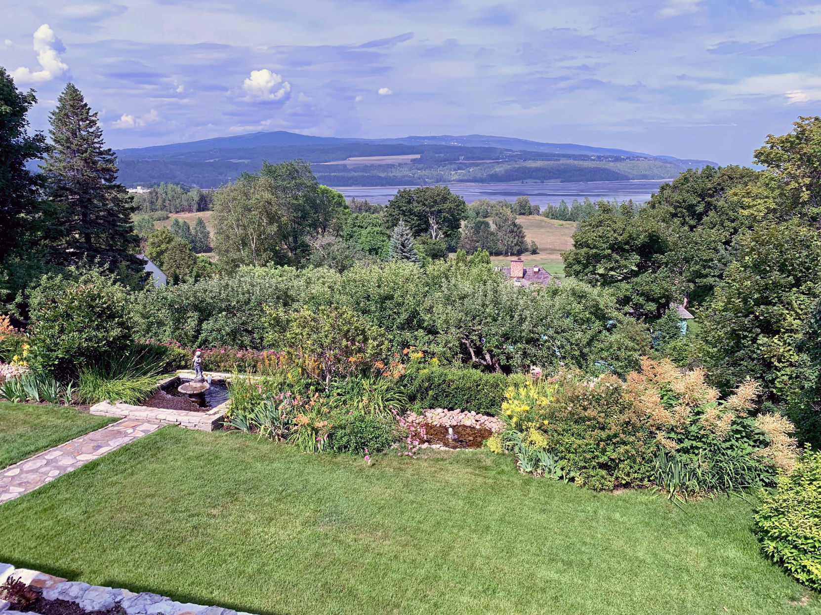 La Malbaie garden
